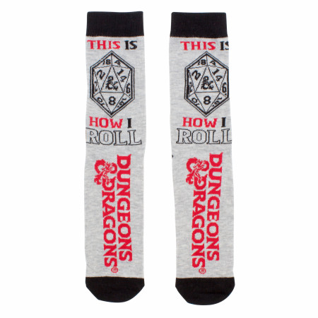 Dungeons and Dragons Assorted 6-Pack Crew Socks